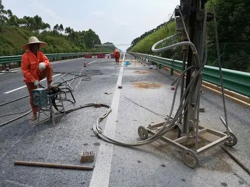 蔡甸路基注浆